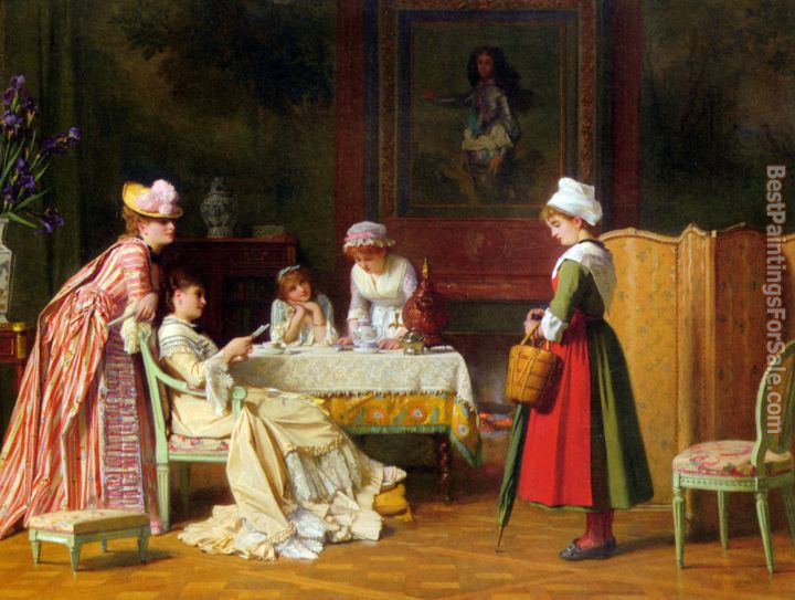 Charles Baugniet Paintings for sale